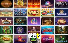 Sinta a adrenalina dos jogos de cassino com 26t